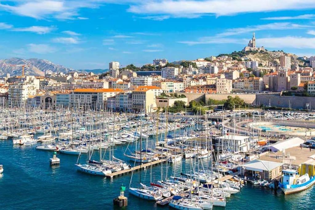 T2 47M2 Avec Terrasse - Proche Gare Marseille Apartment Екстериор снимка